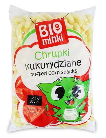 CHRUPKI KUKURYDZIANE BEZGLUTENOWE BIO 150 g - BIOMINKI