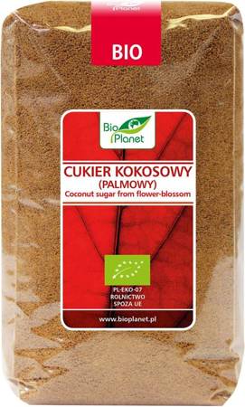 CUKIER KOKOSOWY (PALMOWY) BIO 1 kg - BIO PLANET