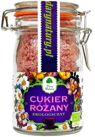 CUKIER RÓŻANY BIO 150 g - DARY NATURY