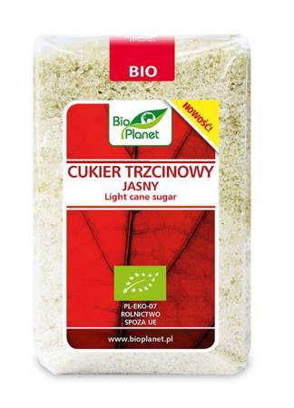 CUKIER TRZCINOWY JASNY BIO 500 g - BIO PLANET