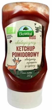 EKOWITAL - KETCHUP DLA DZIECI BIO 310 g