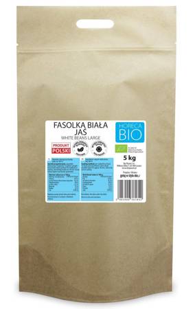 FASOLKA BIAŁA JAŚ BIO 5 kg - HORECA