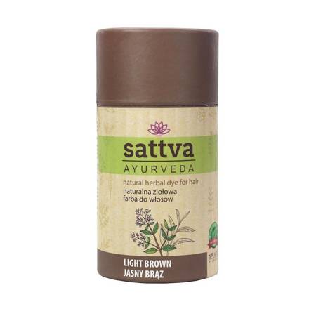 HENNA JASNY BRĄZ 150 g - SATTVA