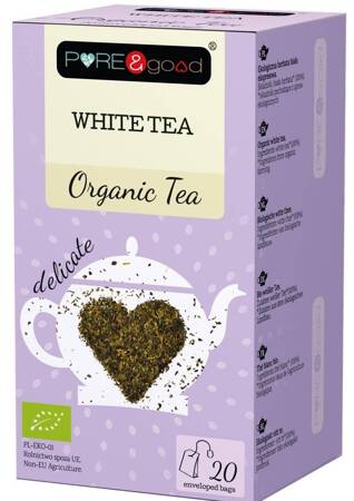 HERBATA EKOLOGICZNA WHITE TEA 36g - PURE & GOOD