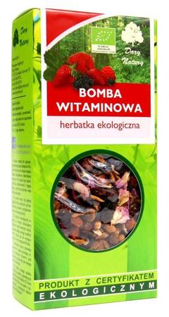 HERBATKA BOMBA WITAMINOWA BIO 100 g - DARY NATURY