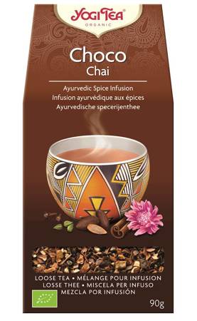 HERBATKA CZEKOLADOWA Z KAKAO (CHOCO) BIO 90 g - YOGI TEA