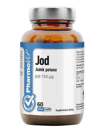 JODEK POTASU (150 µg) 60 KAPSUŁEK - PHARMOVIT (CLEAN LABEL)