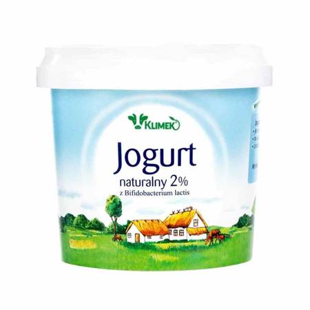 JOGURT NATURALNY 2% 330 ml - KLIMEKO