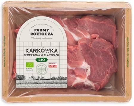 KARKÓWKA SUROWA KROJONA  BIO 300 g - FARMY ROZTOCZA (NA ZAMÓWIENIE)