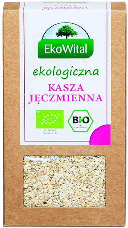 KASZA JĘCZMIENNA BIO 500 g - EKOWITAL 