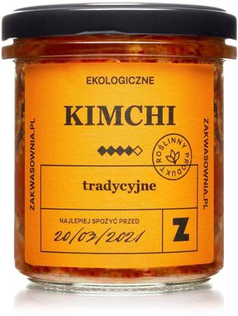 KIMCHI TRADYCYJNE BIO 300 g - ZAKWASOWNIA