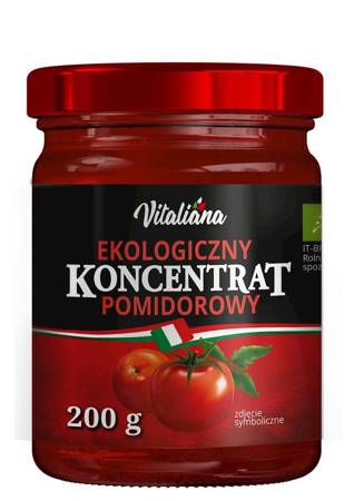 KONCENTRAT POMIDOROWY BIO 200 g - VITALIANA