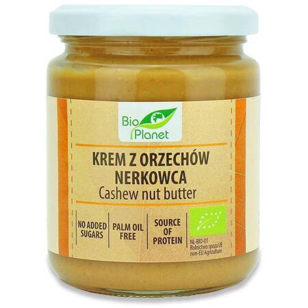 KREM Z ORZECHÓW NERKOWCA BIO 250 g - BIO PLANET