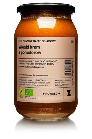 KREM Z WŁOSKICH POMIDORÓW BIO 900 ml - ZAKWASOWNIA