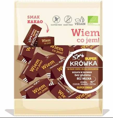 KRÓWKI KAKAOWE BEZGLUTENOWE BIO 150 g - ME GUSTO (SUPER KRÓWKA)