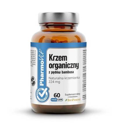 KRZEM 60 KAPSUŁEK 25,29 g - PHARMOVIT (CLEAN LABEL)