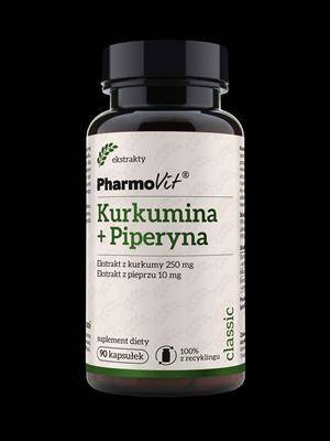 KURKUMINA + PIPERYNA 90 KAPSUŁEK 41,4 g - PHARMOVIT (CLASSIC)