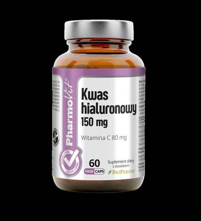 KWAS HIALURONOWY 60 KAPSUŁEK 33,78 g - PHARMOVIT (CLEAN LABEL)