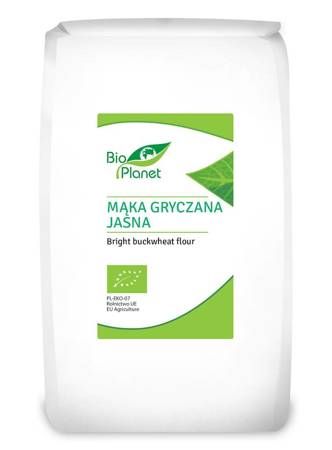 MĄKA GRYCZANA JASNA BIO 1 kg - BIO PLANET