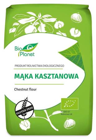 MĄKA KASZTANOWA BEZGLUTENOWA  BIO 700 g - BIO PLANET