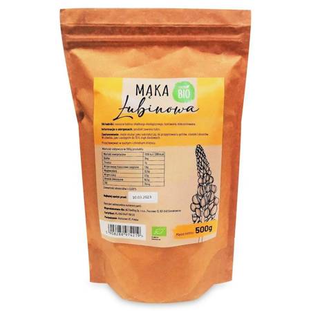 MĄKA ŁUBINOWA BIO 500 g - BIO QLINAR