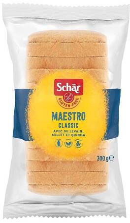 MASTER CLASSIC - CHLEB BIAŁY BEZGLU. 300 g - SCHAR