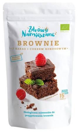 MIESZANKA NA BROWNIE Z KAKAO I CUKREM KOKOSOWYM BIO 290 g - ZDROWO NAMIESZANE