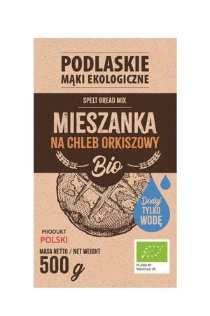 MIESZANKA NA CHLEB ORKISZOWY BIO 500 g - BIO LIFE (PODLASKIE MĄKI)