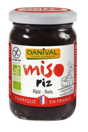 MISO RICE (PASTA Z SOI I RYŻU) BEZGLUTENOWE BIO 200 g - DANIVAL