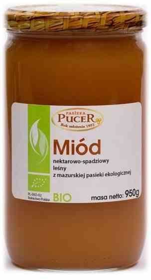 Miód nektarowo-spadziowy leśny BIO 950 g