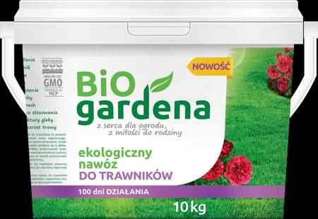 NAWÓZ DO TRAWNIKÓW ECO 10 kg - BIO GARDENA