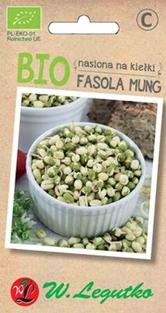 Nasiona na kiełki - Fasola mung BIO 30 g