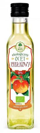 OCET JABŁKOWY NIEFILTROWANY BIO 250 ml - DARY NATURY