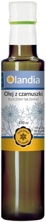 OLANDIA - OLEJ Z CZARNUSZKI TŁOCZONY NA ZIMNO 250 ml 