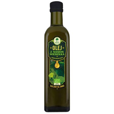 OLEJ Z NASION WIESIOŁKA TŁOCZONY NA ZIMNO BIO 250 ml - DARY NATURY