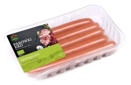 PARÓWKI WIEPRZOWE BIO 320 g (5 sztuk) - WASĄG 