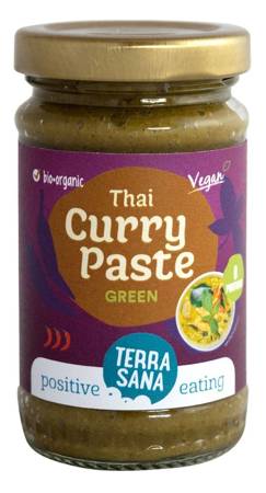 PASTA ZIELONE CURRY BIO 120 g - TERRASANA