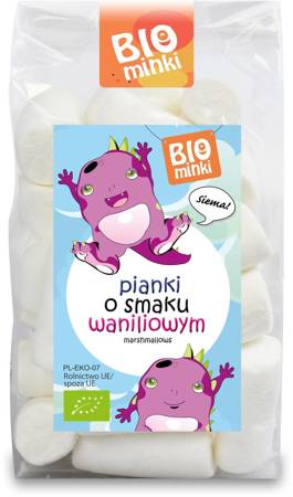 PIANKI O SMAKU WANILIOWYM BEZGLUTENOWE BIO 100 g - BIOMINKI