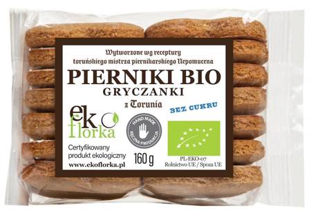 PIERNIKI GRYCZANKI BIO 160 g - EKOFLORKA