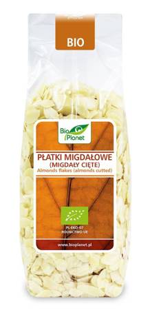 PŁATKI MIGDAŁOWE (MIGDAŁY CIĘTE) BIO 300 g - BIO PLANET