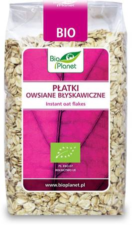 PŁATKI OWSIANE BŁYSKAWICZNE BIO 300 g - BIO PLANET