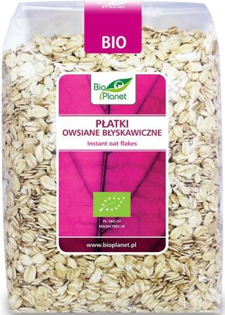 PŁATKI OWSIANE BŁYSKAWICZNE BIO 600 g - BIO PLANET