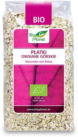 PŁATKI OWSIANE GÓRSKIE BIO 300 g - BIO PLANET