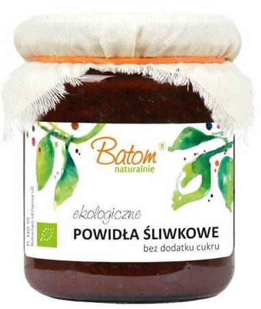 POWIDŁO ZE ŚLIWKI WĘGIERKI B/C BIO 270 g - BATOM