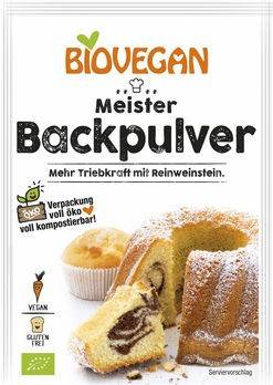 PROSZEK DO PIECZENIA BEZGLUTENOWY BIO (3 x 17 g) 51 g - BIO VEGAN