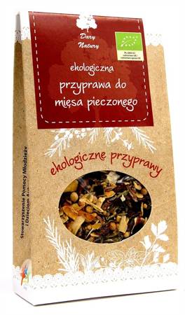 PRZYPRAWA DO MIĘSA PIECZONEGO BIO 50 g - DARY NATURY