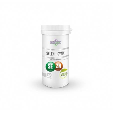 SELEN + CYNK 120 KAPSUŁEK (15 mg + 300 mcg) - SOUL FARM