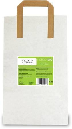 SOCZEWICA CZERWONA BIO 5 kg - HORECA