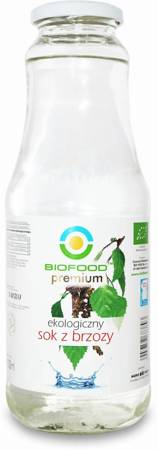 SOK Z BRZOZY BEZGLUTENOWY BIO 1 L - BIO FOOD