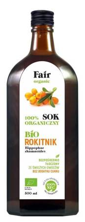 SOK Z ROKITNIKA NFC BIO 500 ml - FAIR ORGANIC